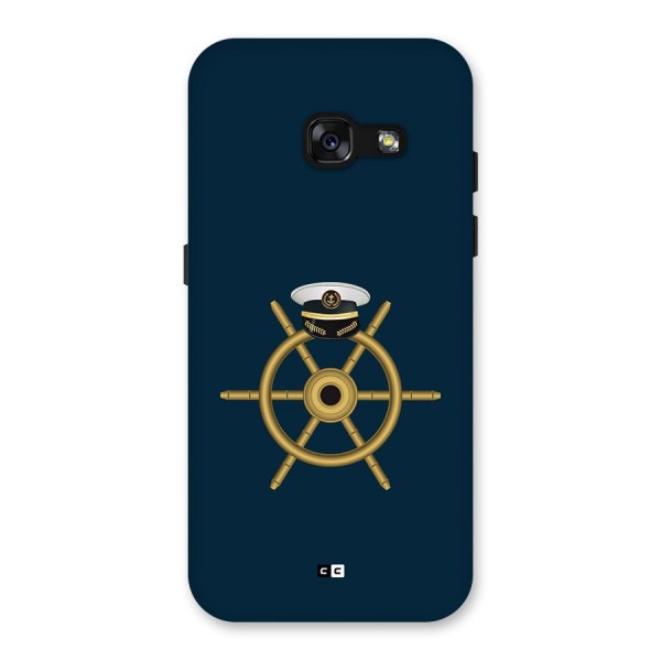 Ship Wheel And Cap Back Case for Galaxy A3 (2017)