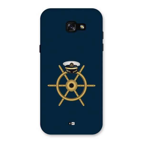 Ship Wheel And Cap Back Case for Galaxy A7 (2017)