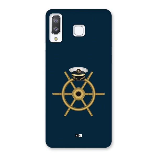 Ship Wheel And Cap Back Case for Galaxy A8 Star