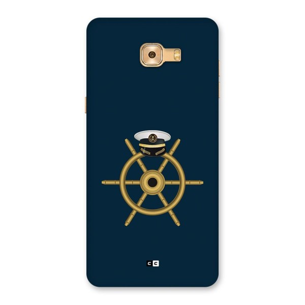 Ship Wheel And Cap Back Case for Galaxy C9 Pro