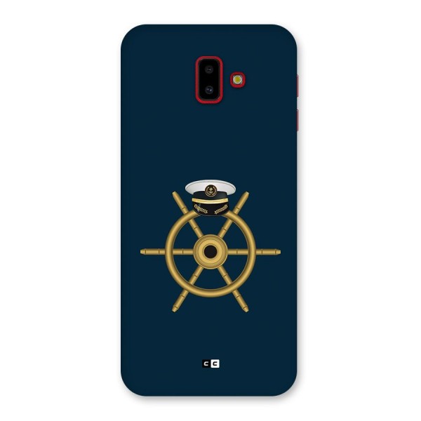 Ship Wheel And Cap Back Case for Galaxy J6 Plus