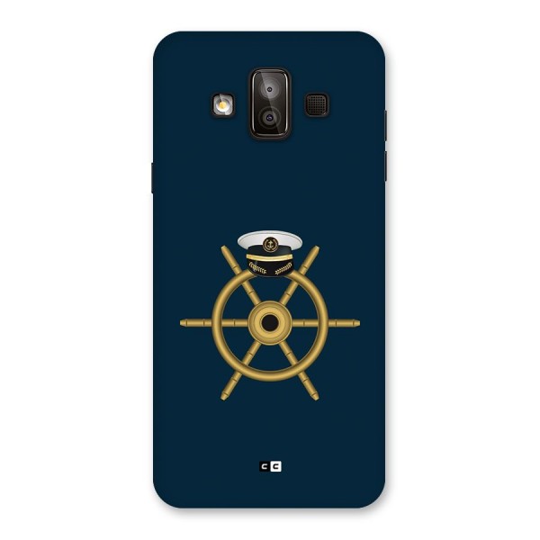 Ship Wheel And Cap Back Case for Galaxy J7 Duo