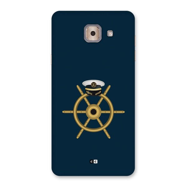 Ship Wheel And Cap Back Case for Galaxy J7 Max