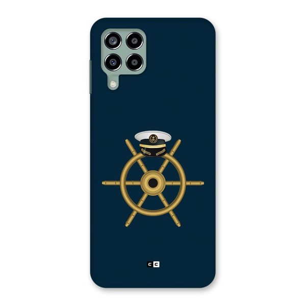 Ship Wheel And Cap Back Case for Galaxy M33