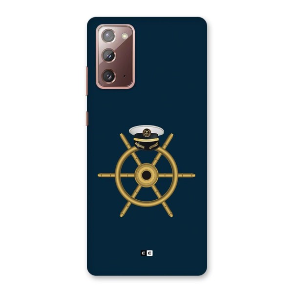 Ship Wheel And Cap Back Case for Galaxy Note 20