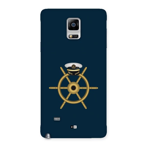 Ship Wheel And Cap Back Case for Galaxy Note 4