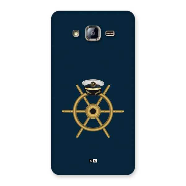 Ship Wheel And Cap Back Case for Galaxy On5