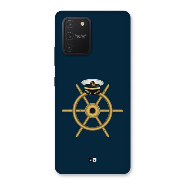 Ship Wheel And Cap Back Case for Galaxy S10 Lite