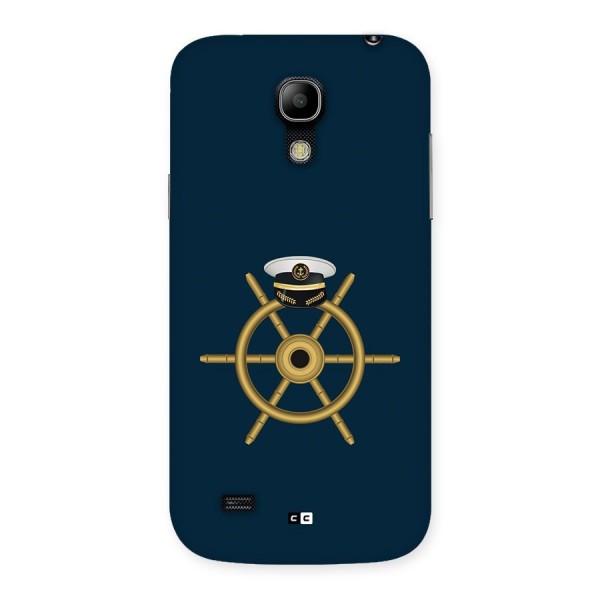 Ship Wheel And Cap Back Case for Galaxy S4 Mini