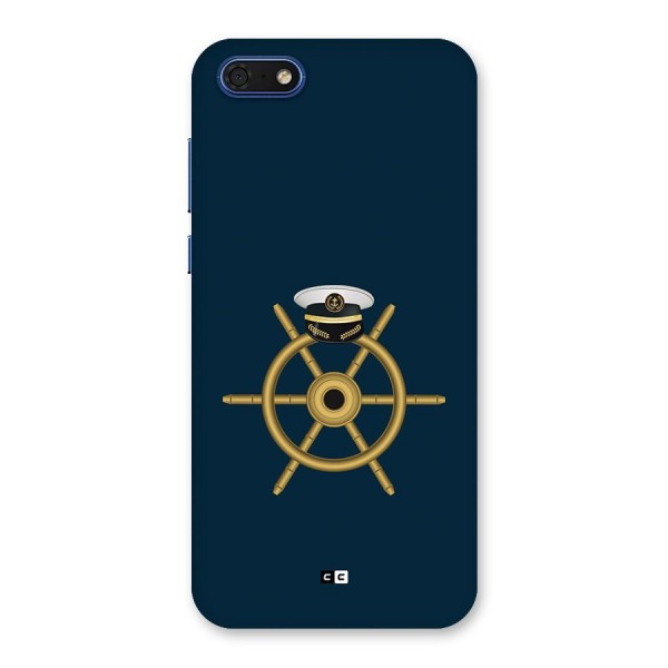 Ship Wheel And Cap Back Case for Honor 7s