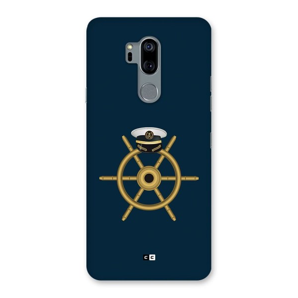 Ship Wheel And Cap Back Case for LG G7