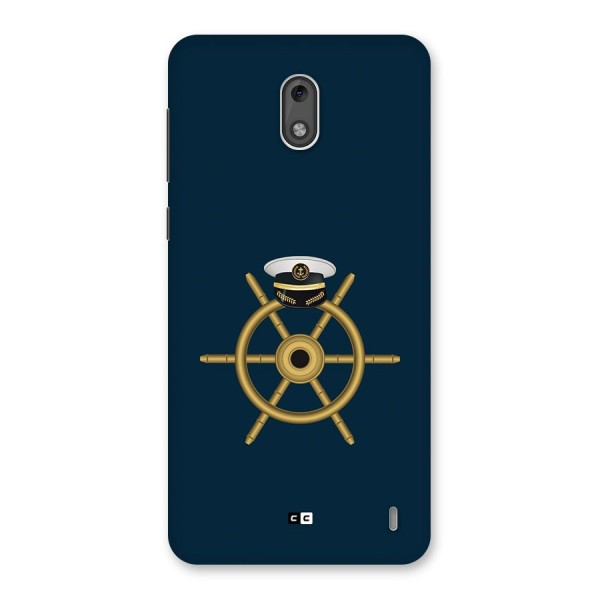 Ship Wheel And Cap Back Case for Nokia 2