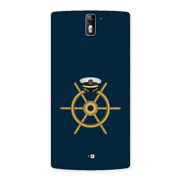 Ship Wheel And Cap Back Case for OnePlus One