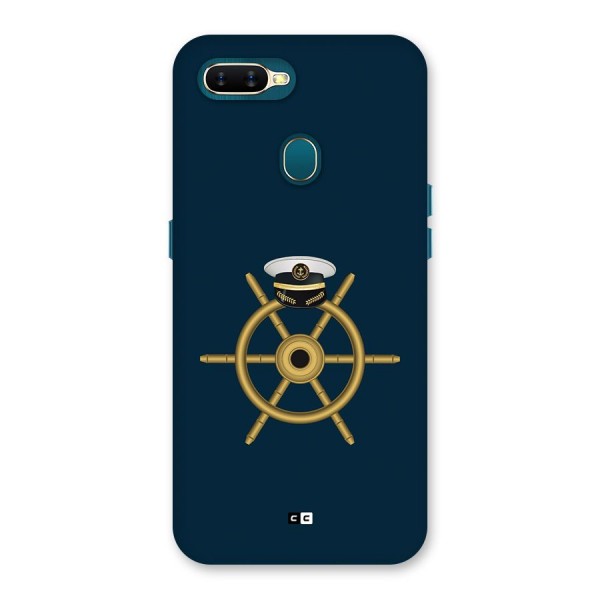 Ship Wheel And Cap Back Case for Oppo A12