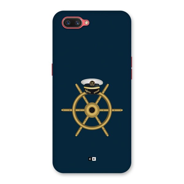 Ship Wheel And Cap Back Case for Oppo A3s