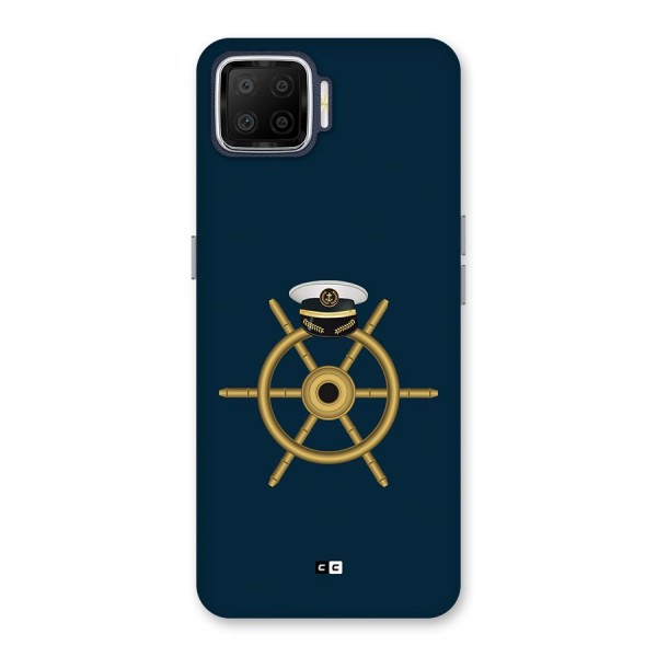 Ship Wheel And Cap Back Case for Oppo F17