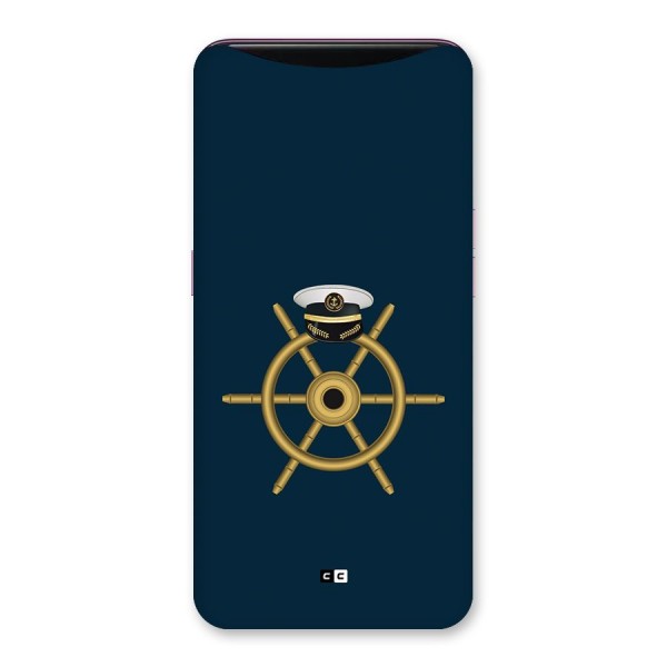 Ship Wheel And Cap Back Case for Oppo Find X