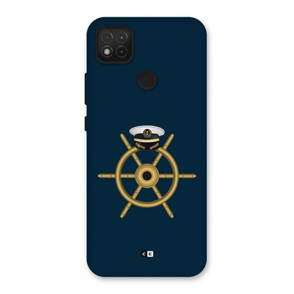 Ship Wheel And Cap Back Case for Redmi 9