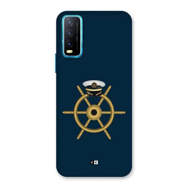 Ship Wheel And Cap Back Case for Vivo Y12s