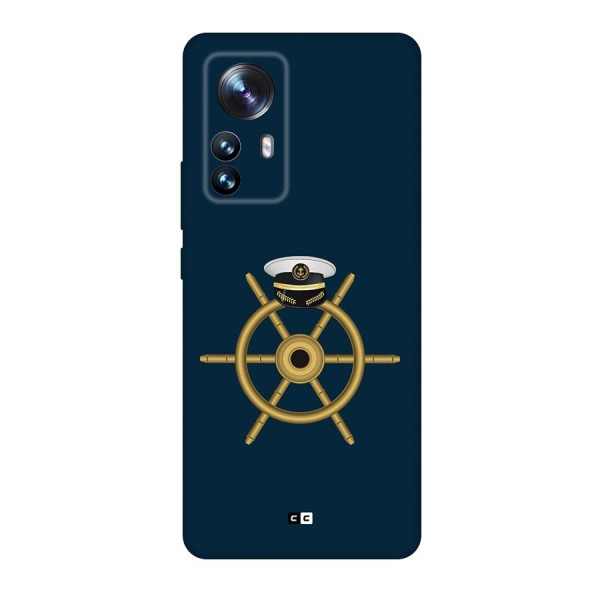 Ship Wheel And Cap Back Case for Xiaomi 12 Pro