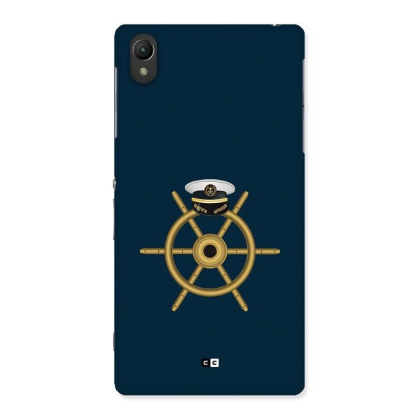 Ship Wheel And Cap Back Case for Xperia Z2