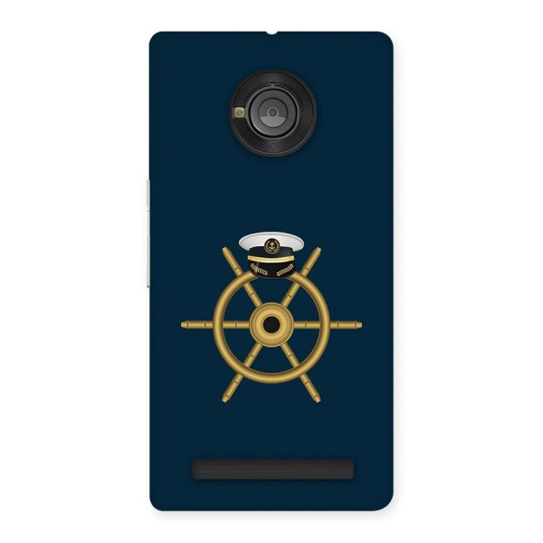 Ship Wheel And Cap Back Case for Yuphoria