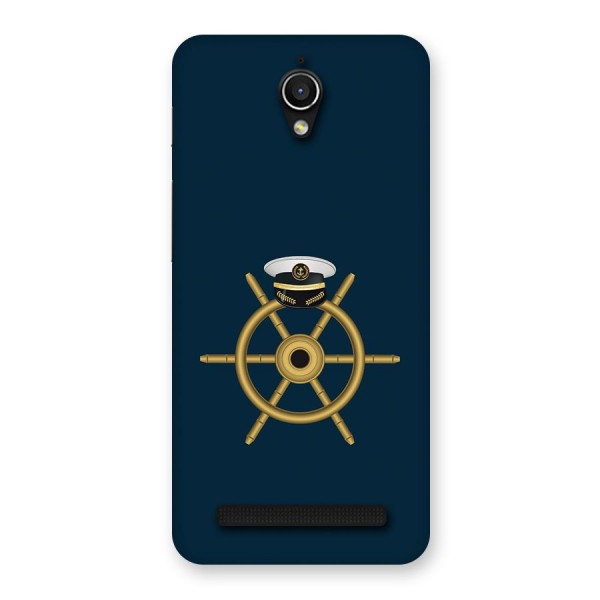 Ship Wheel And Cap Back Case for Zenfone Go