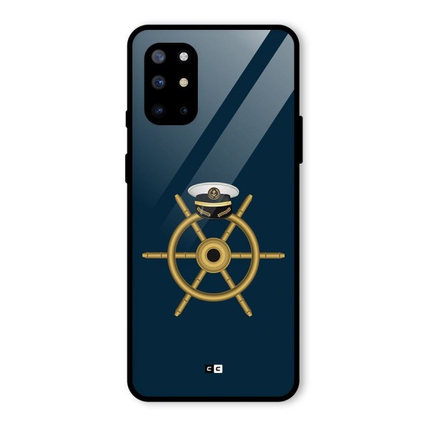 Ship Wheel And Cap Glass Back Case for OnePlus 8T