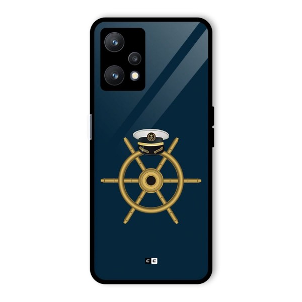 Ship Wheel And Cap Glass Back Case for Realme 9 Pro 5G