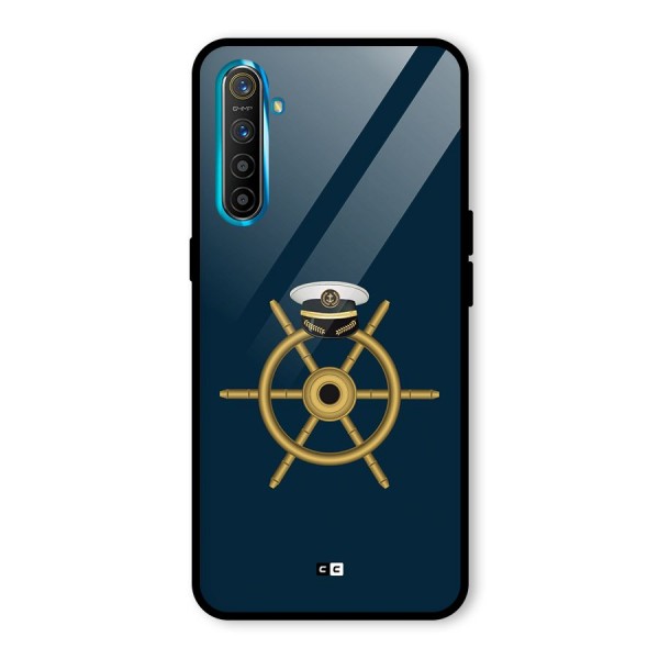 Ship Wheel And Cap Glass Back Case for Realme X2