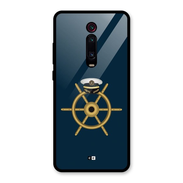 Ship Wheel And Cap Glass Back Case for Redmi K20