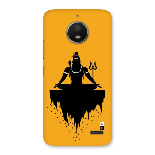 Shiva Meditation Back Case for Moto E4