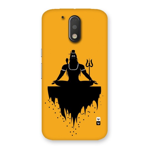 Shiva Meditation Back Case for Moto G4