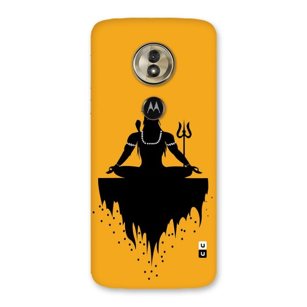 Shiva Meditation Back Case for Moto G6 Play