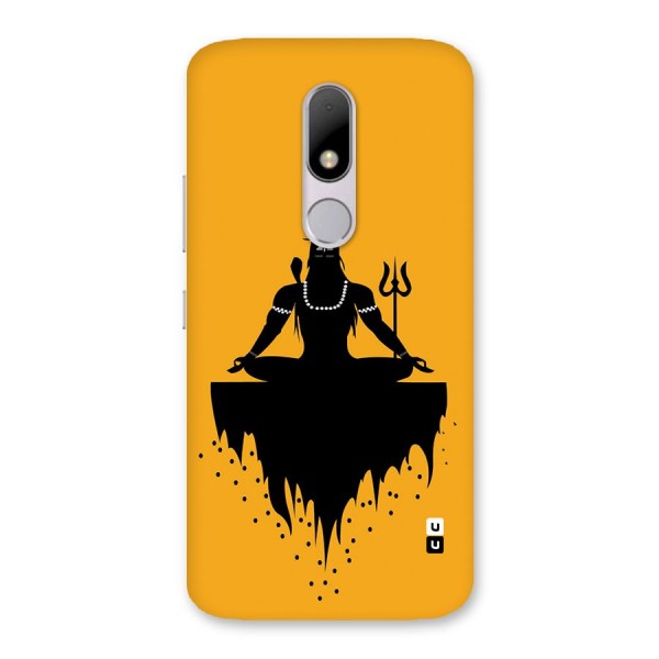 Shiva Meditation Back Case for Moto M