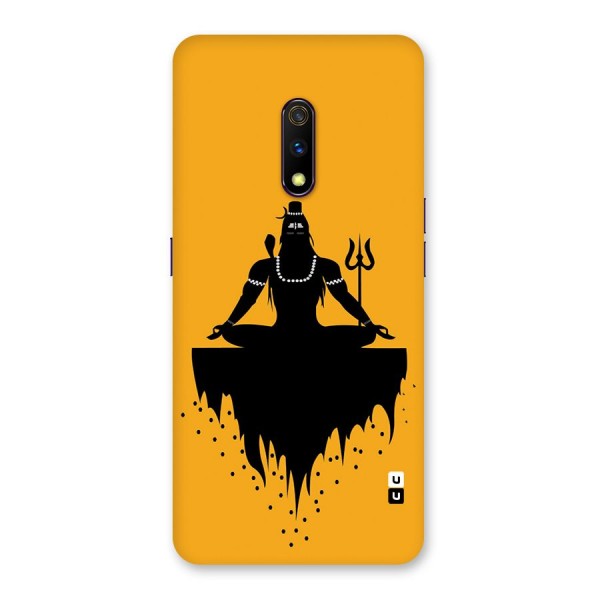 Shiva Meditation Back Case for Realme X