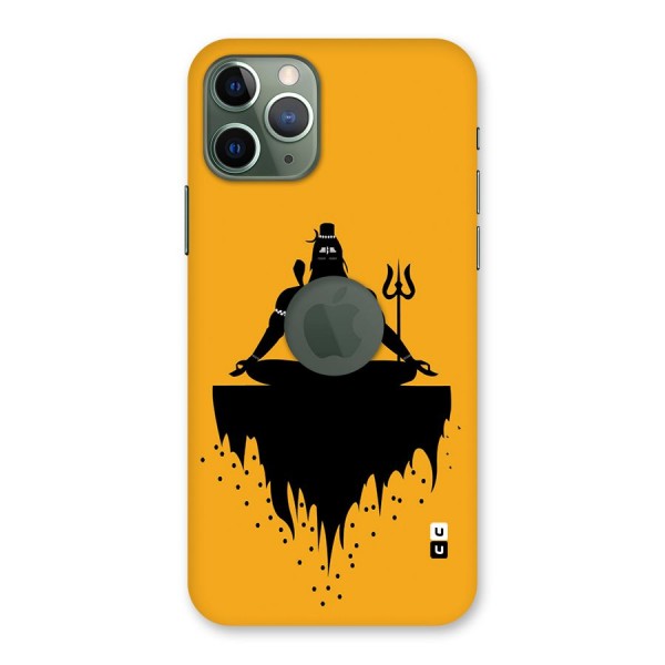 Shiva Meditation Back Case for iPhone 11 Pro Logo Cut