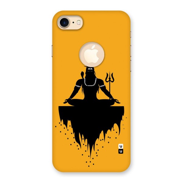 Shiva Meditation Back Case for iPhone 8 Logo Cut