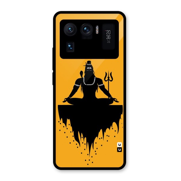 Shiva Meditation Glass Back Case for Mi 11 Ultra