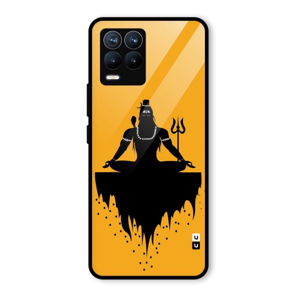 Shiva Meditation Glass Back Case for Realme 8