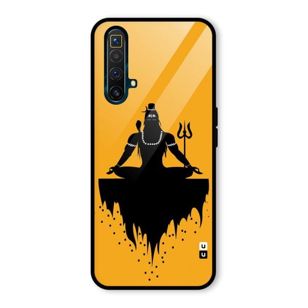 Shiva Meditation Glass Back Case for Realme X3 SuperZoom