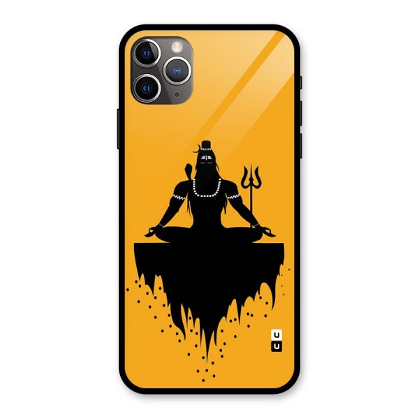 Shiva Meditation Glass Back Case for iPhone 11 Pro Max