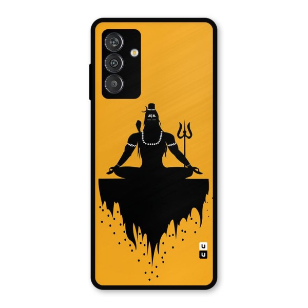 Shiva Meditation Metal Back Case for Galaxy F13