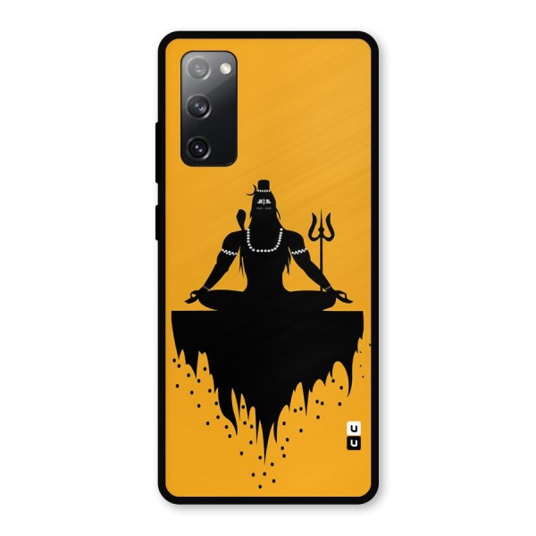 Shiva Meditation Metal Back Case for Galaxy S20 FE 5G