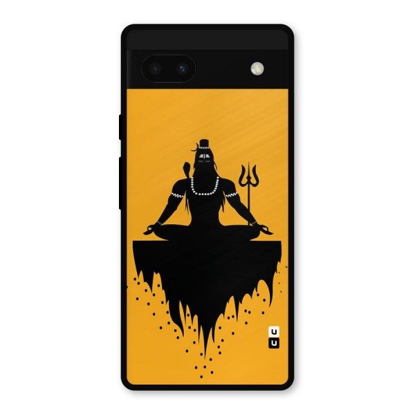 Shiva Meditation Metal Back Case for Google Pixel 6a