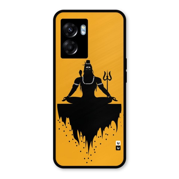 Shiva Meditation Metal Back Case for Realme Narzo 50 5G