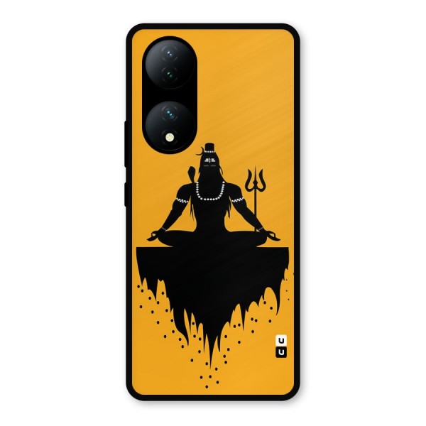 Shiva Meditation Metal Back Case for Vivo Y100