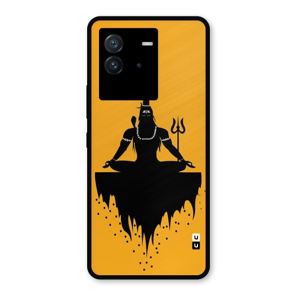 Shiva Meditation Metal Back Case for iQOO Neo 6 5G