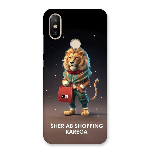 Shopping Sher Back Case for Mi A2