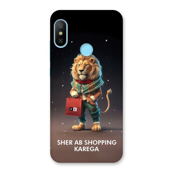 Shopping Sher Back Case for Redmi 6 Pro